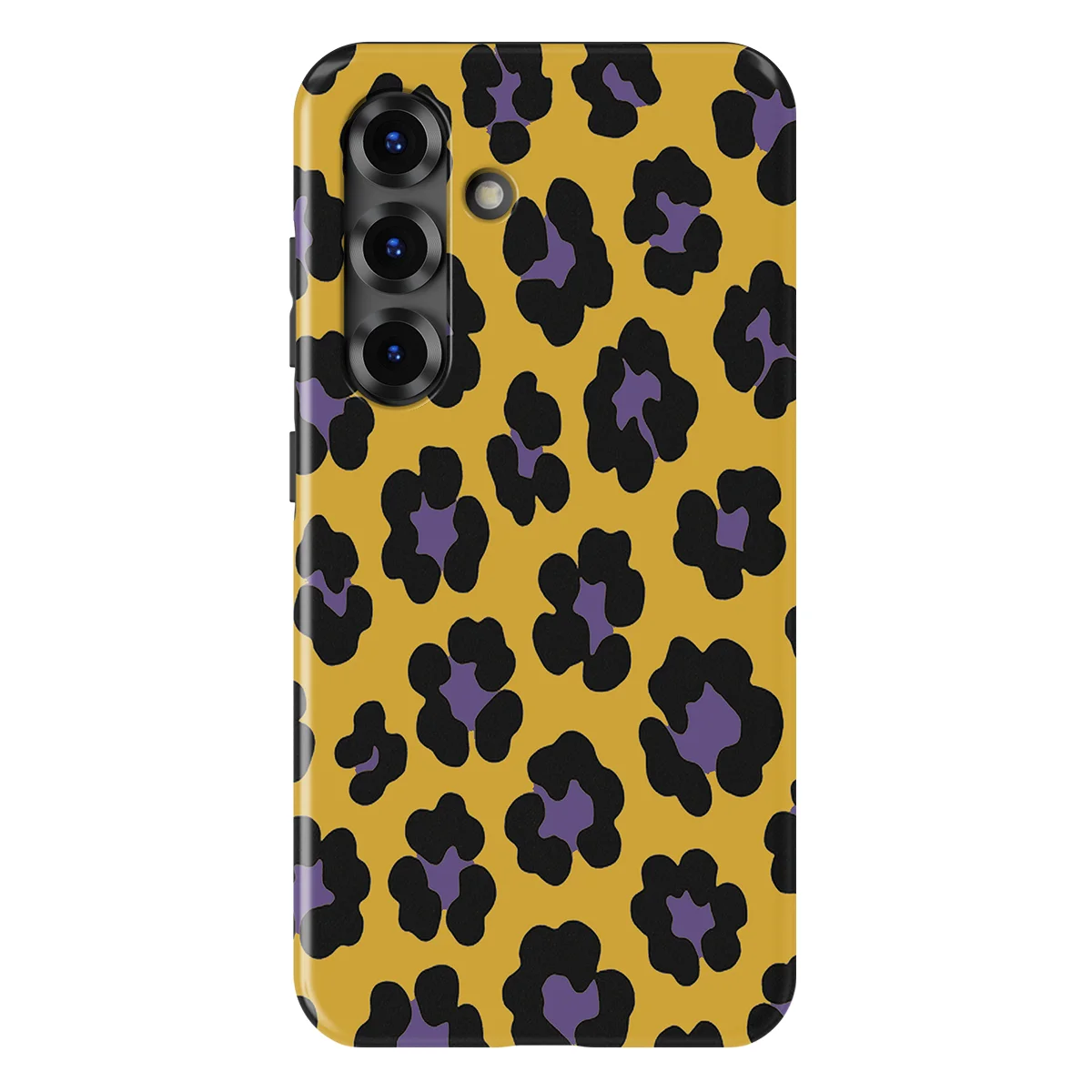 Animals - Wild Electric - Purple/Yellow case for Galaxy S25 - Image 1