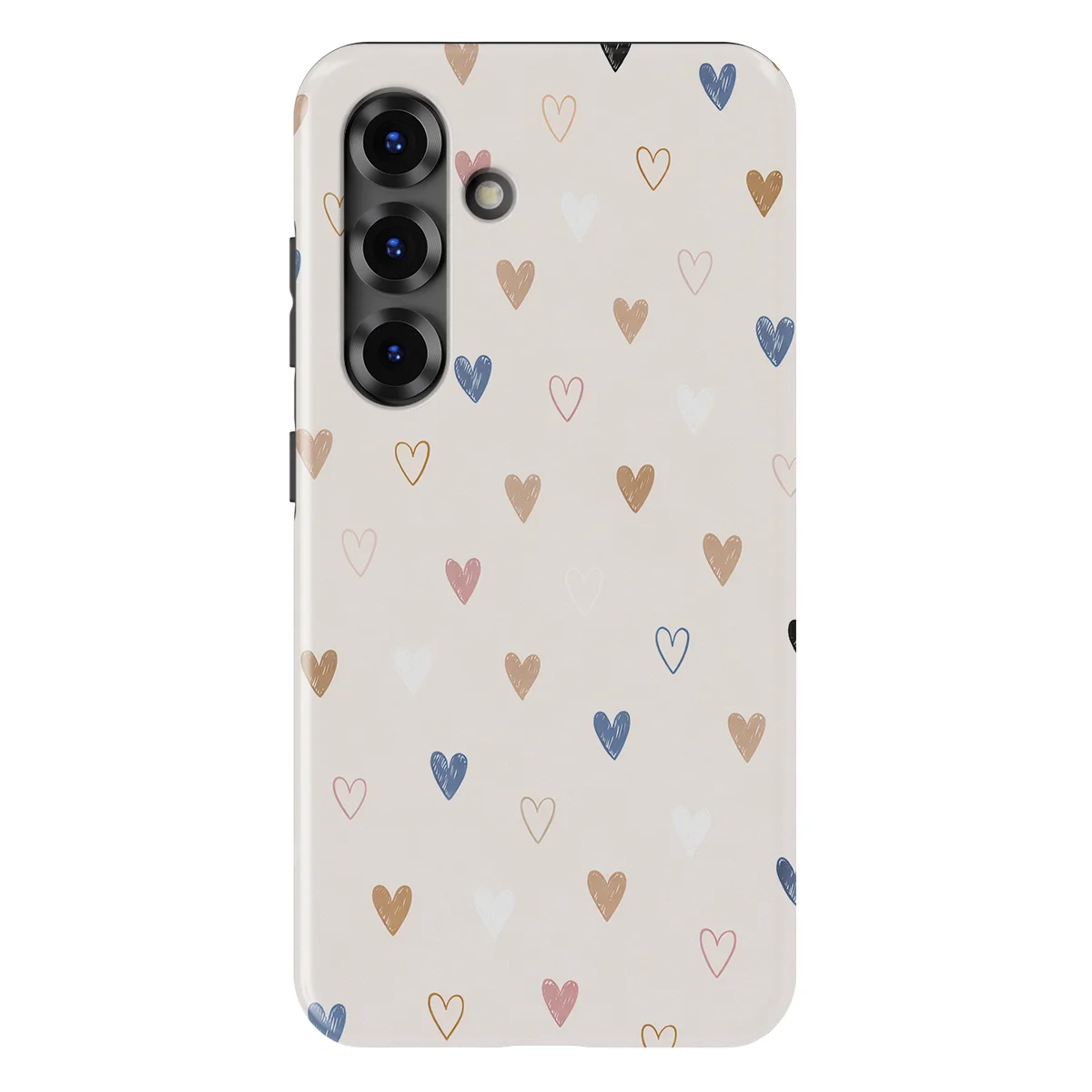 Little Love - Heart Harmony - White/Multicolor case for Galaxy S25 - Image 1