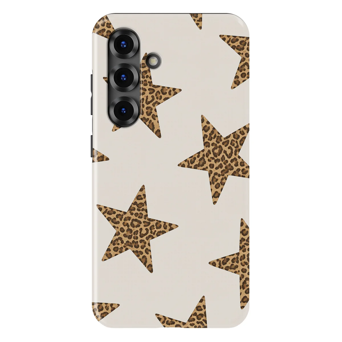 Starline - Leopard Glow - White/Brown/Multicolor case for Galaxy S25 - Image 1