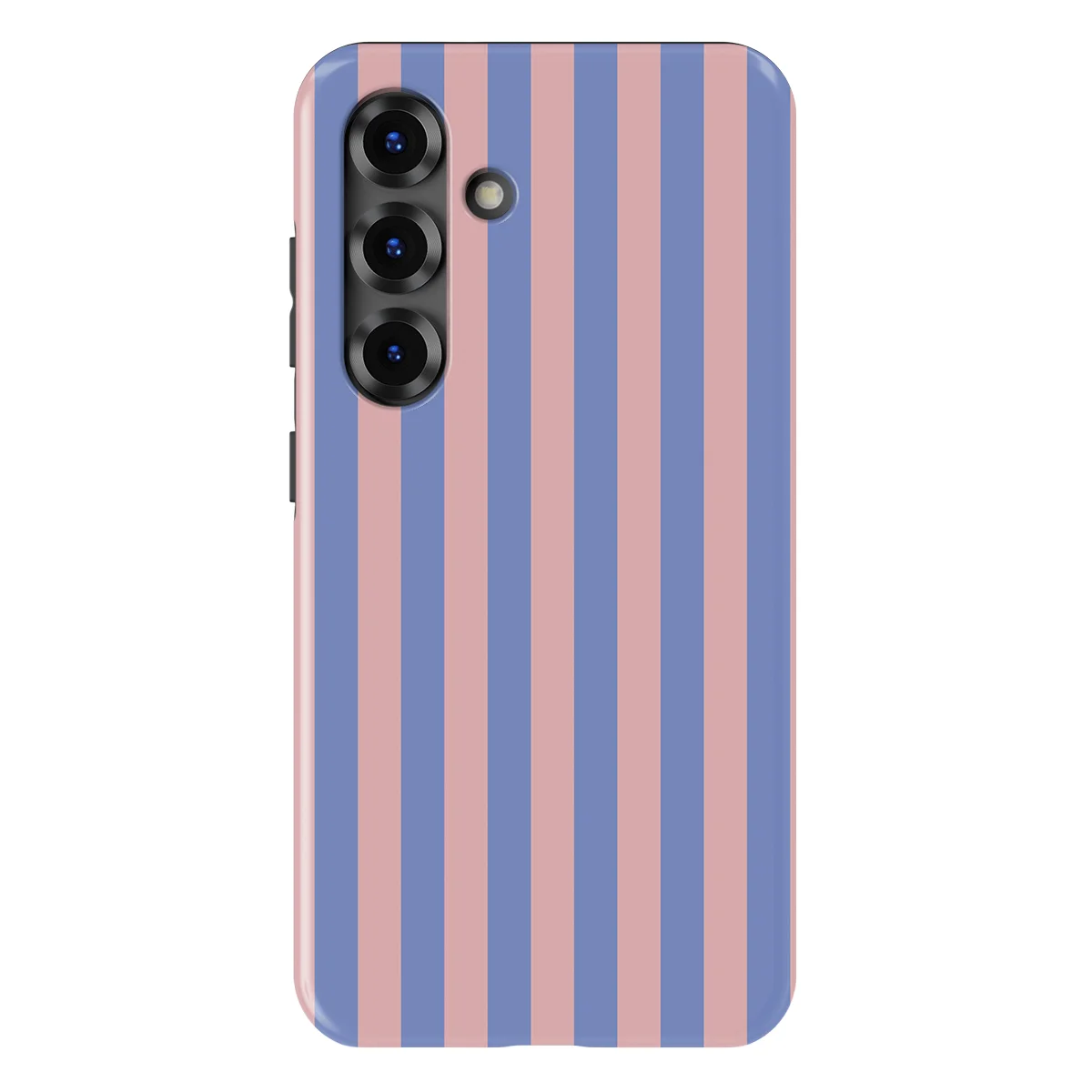 Stripes - Milkshake - Blue/Pink/Multicolor case for Galaxy S25 - Image 1