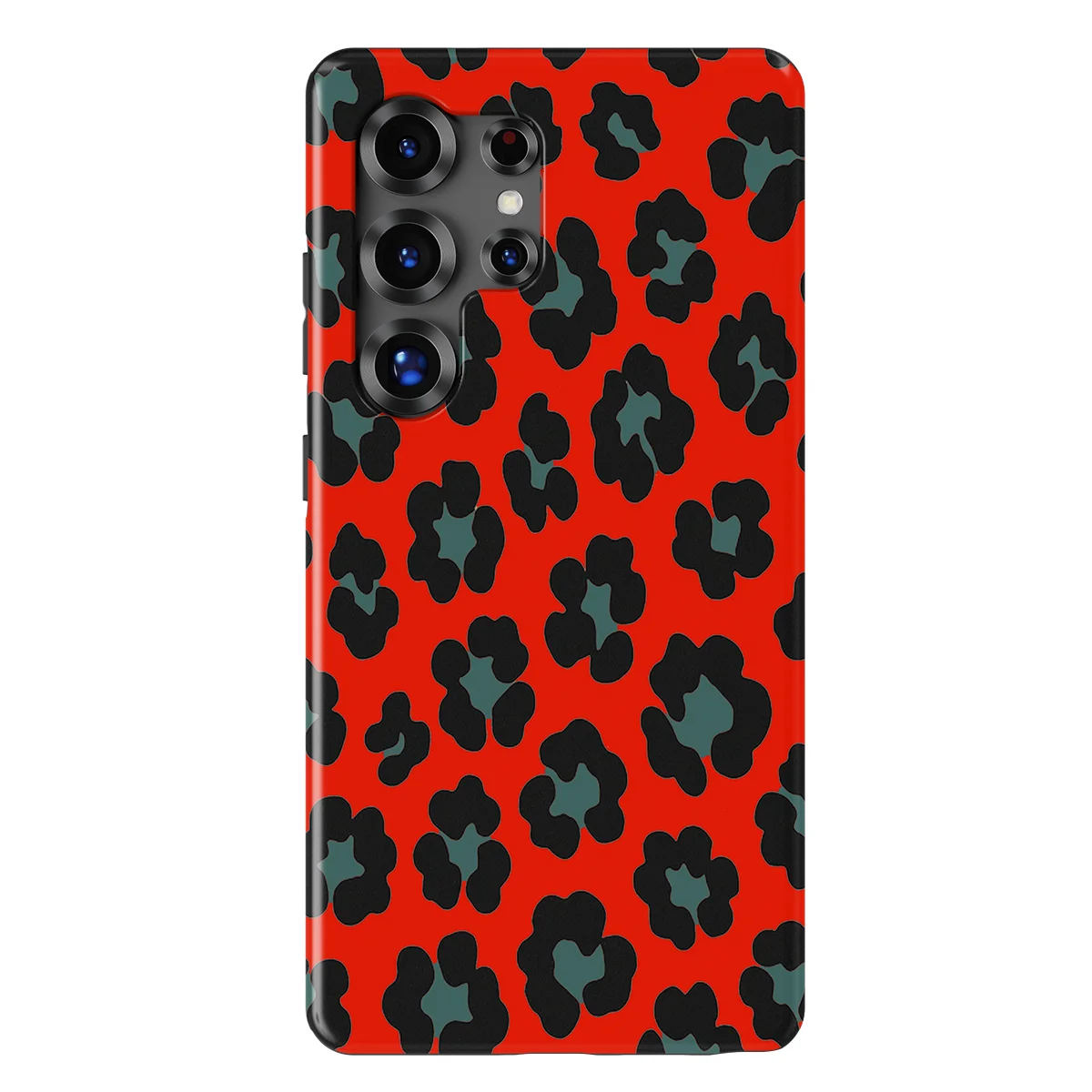 Animals - Jungle Blaze - Red/Blue case for Galaxy S25 Ultra - Image 1