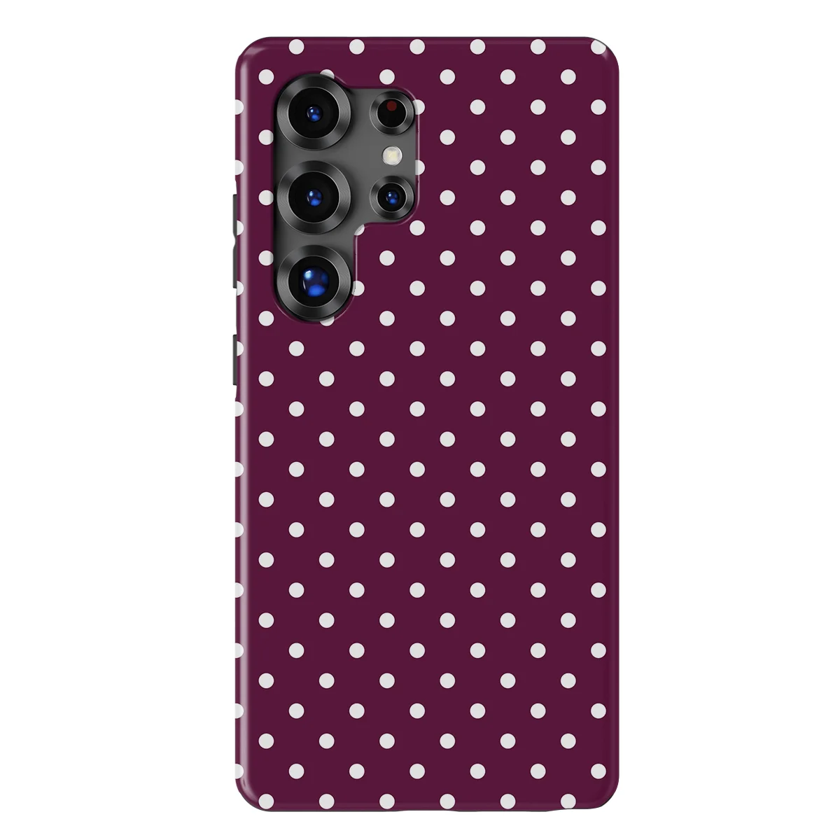 Polka Dots - Purple Pop - Purple/White case for Galaxy S25 Ultra - Image 1