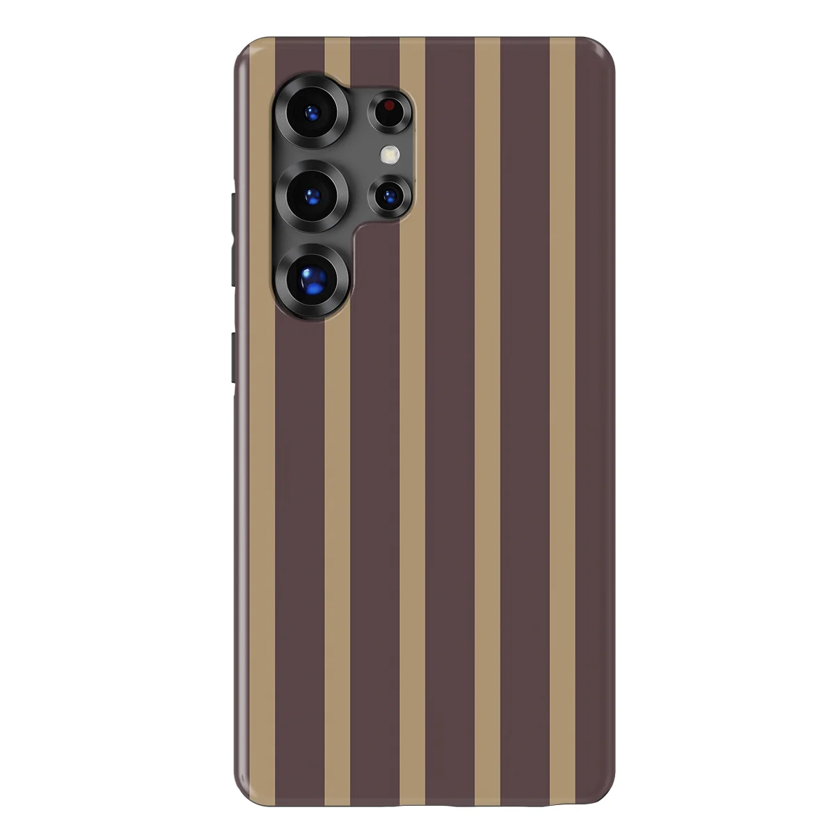 Stripes - Velvet Praline - Purple/Brown/Multicolor case for Galaxy S25 Ultra - Image 1