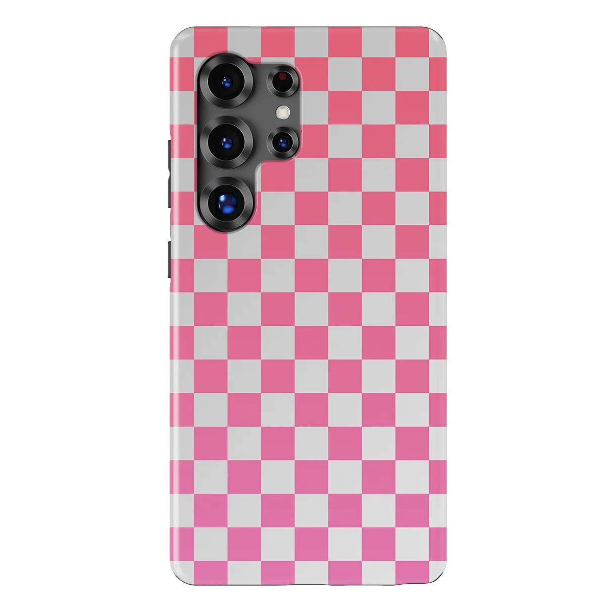 Tiny Squares - Pink Pop Grid - Pink/White/Multicolor case for Galaxy S25 Ultra - Image 1