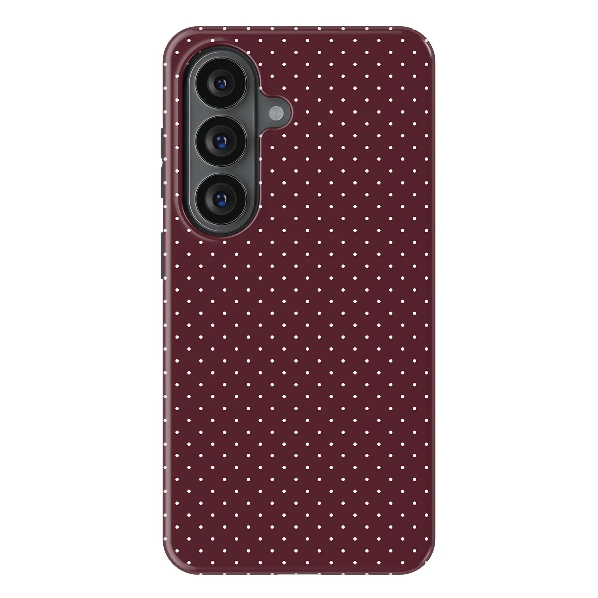 Micro Polka - Wine Dots - Red case for Galaxy S26 Plus - Image 1