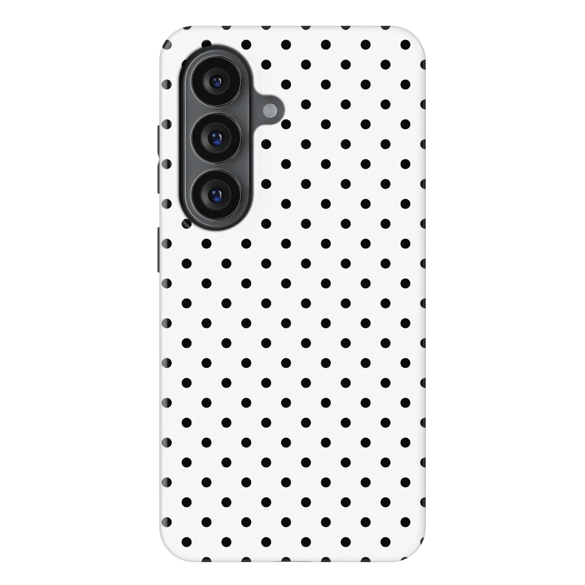 Polka Dots - Mono Dots - White/Black case for Galaxy S26 Plus - Image 1