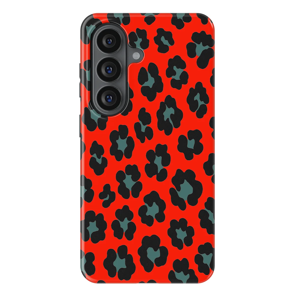 Animals - Jungle Blaze - Red/Blue case for Galaxy S26 - Image 1