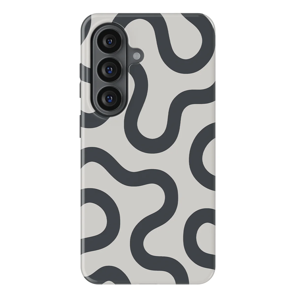 Motion Flow - Graphite Glide - White/Grey case for Galaxy S26 - Image 1