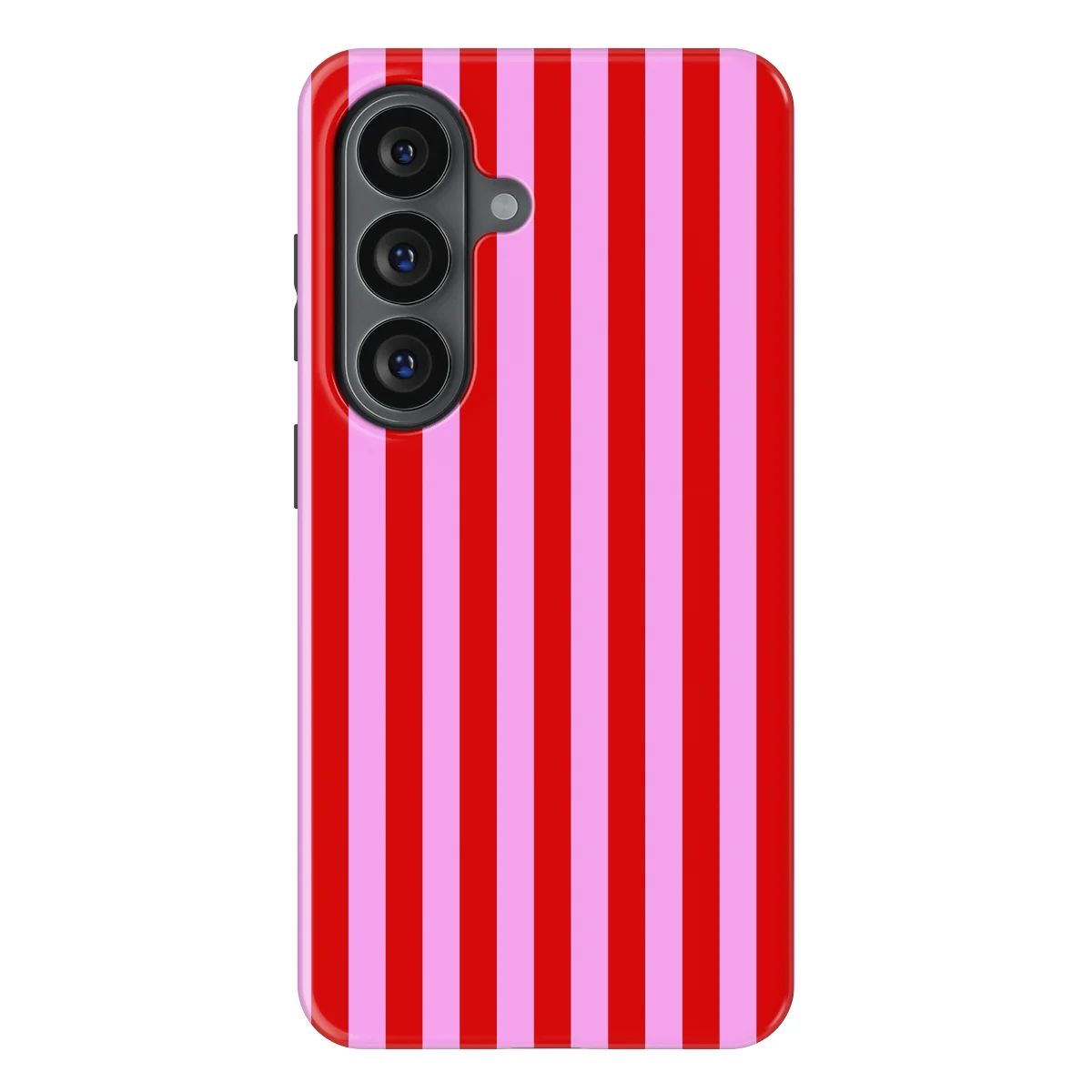 Stripes - Candy Stripes - Red/Pink/Multicolor case for Galaxy S26 - Image 1