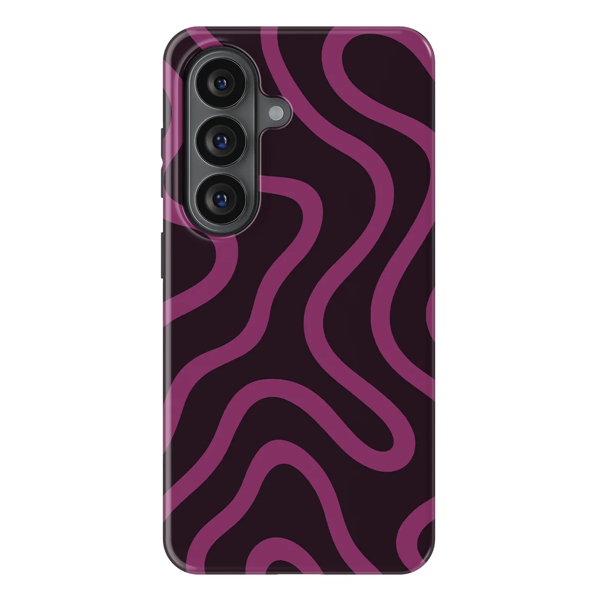 Curvy Lines - Velvet Mood - Purple/Pink case for Galaxy S26 Ultra - Image 1