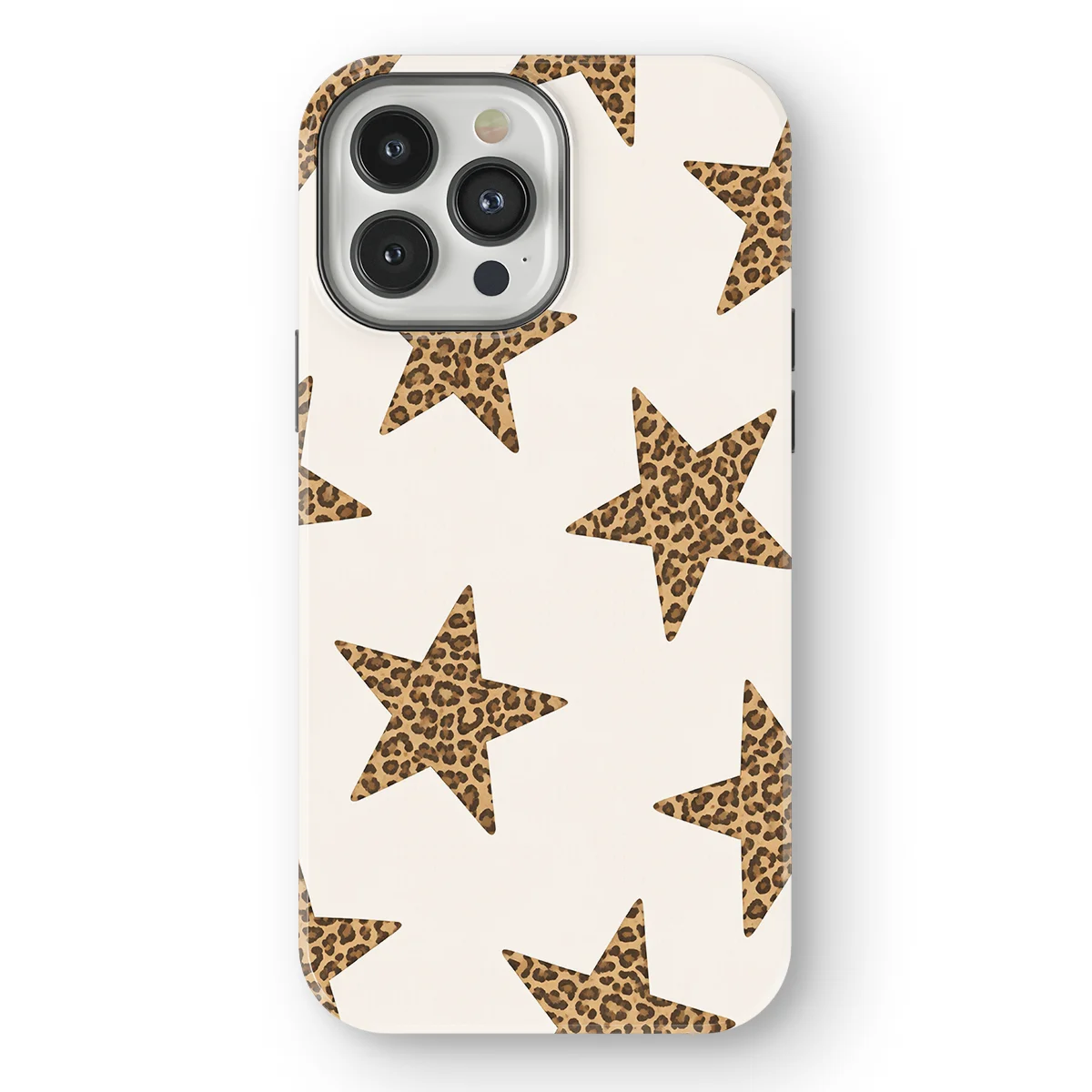 Starline - Leopard Glow - White/Brown/Multicolor case for iPhone 13 Pro Max - Image 1