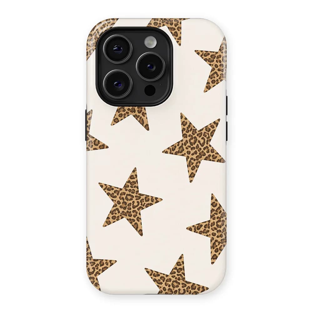 Starline - Leopard Glow - White/Brown/Multicolor for iPhone 14 Pro