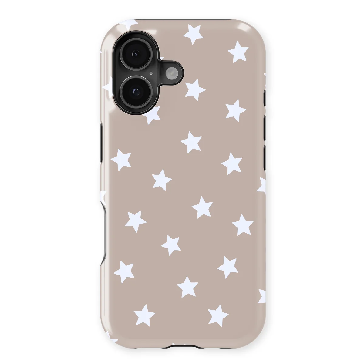 Starline - Taupe Sky - Brown/White/Multicolor case for iPhone 16 Plus - Image 1
