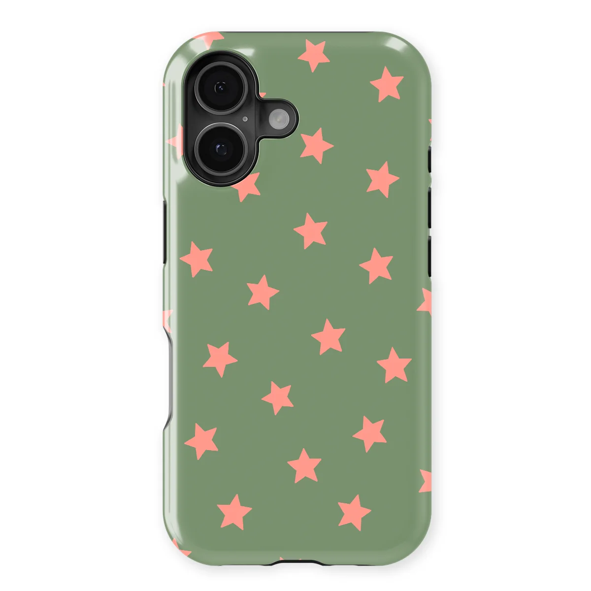 Starline - Pink Moss - Green/Pink/Multicolor case for iPhone 17 - Image 1