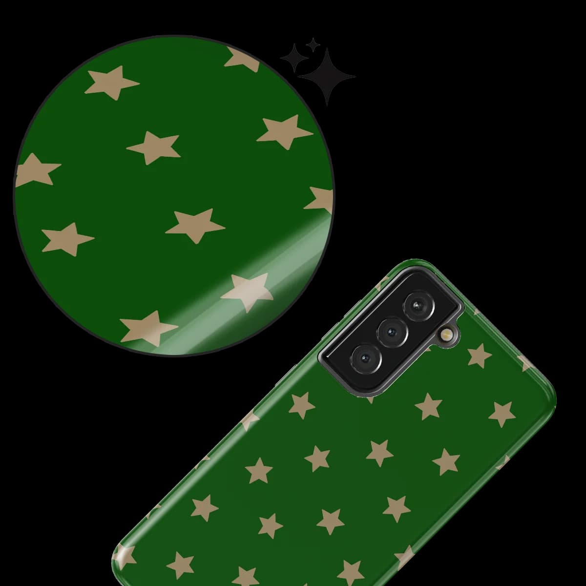 Starline - Forest Gold - Green/Brown/Multicolor for Galaxy S21