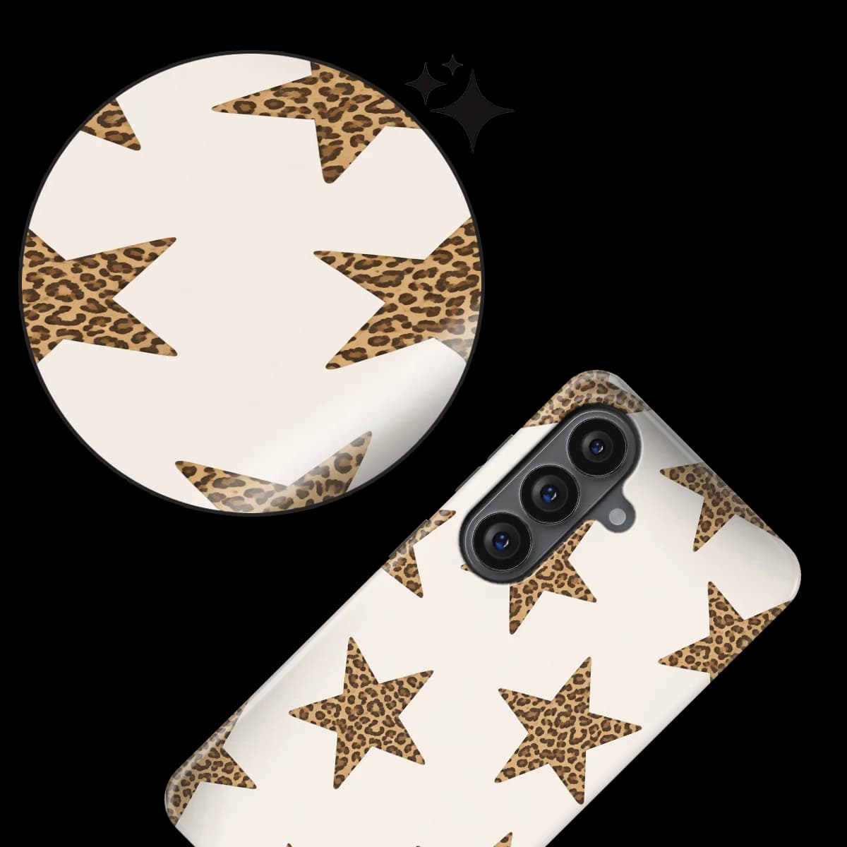 Starline - Leopard Glow - White/Brown/Multicolor for Galaxy S26 Plus