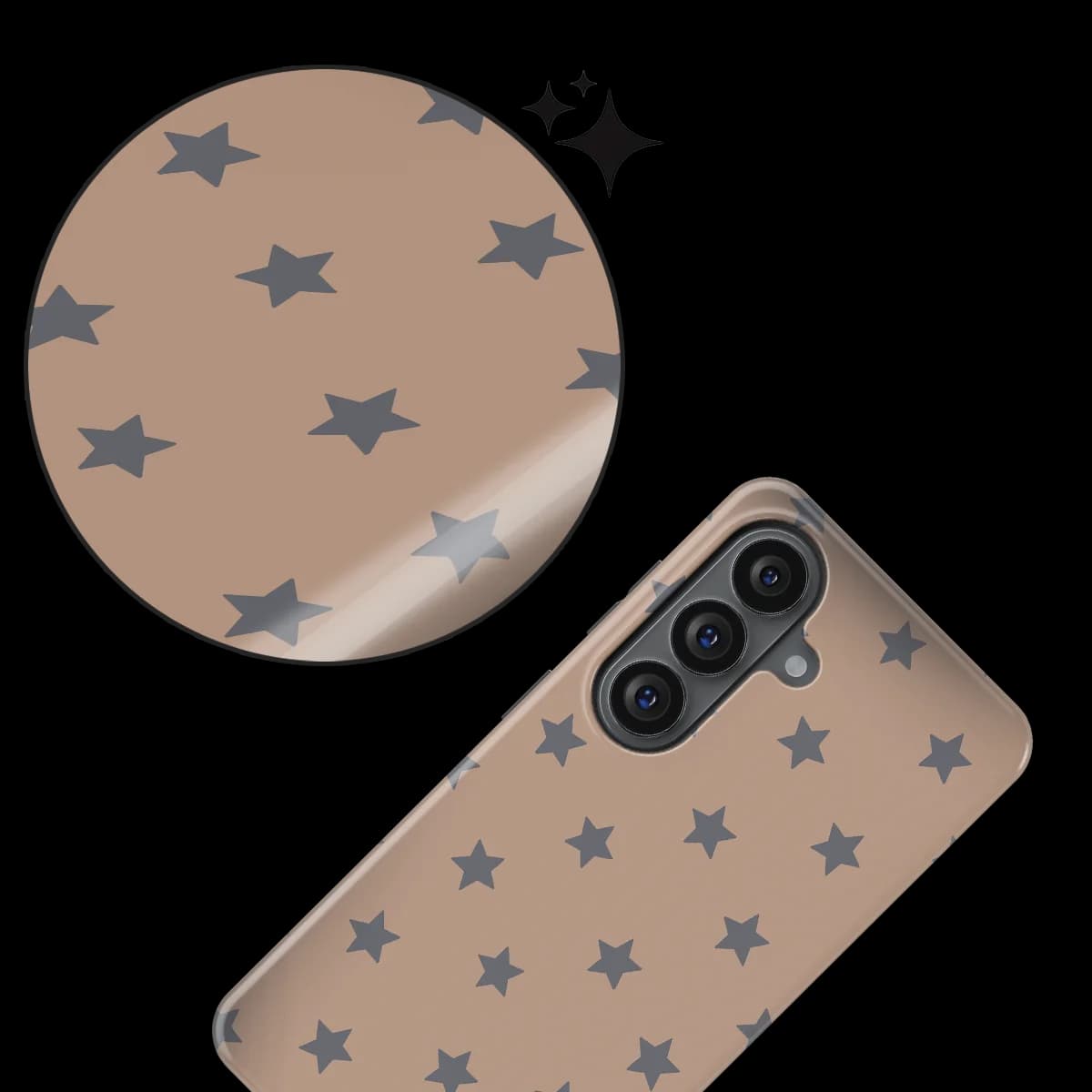 Starline - Mocha Stars - Brown/Grey/Multicolor for Galaxy S26 Plus