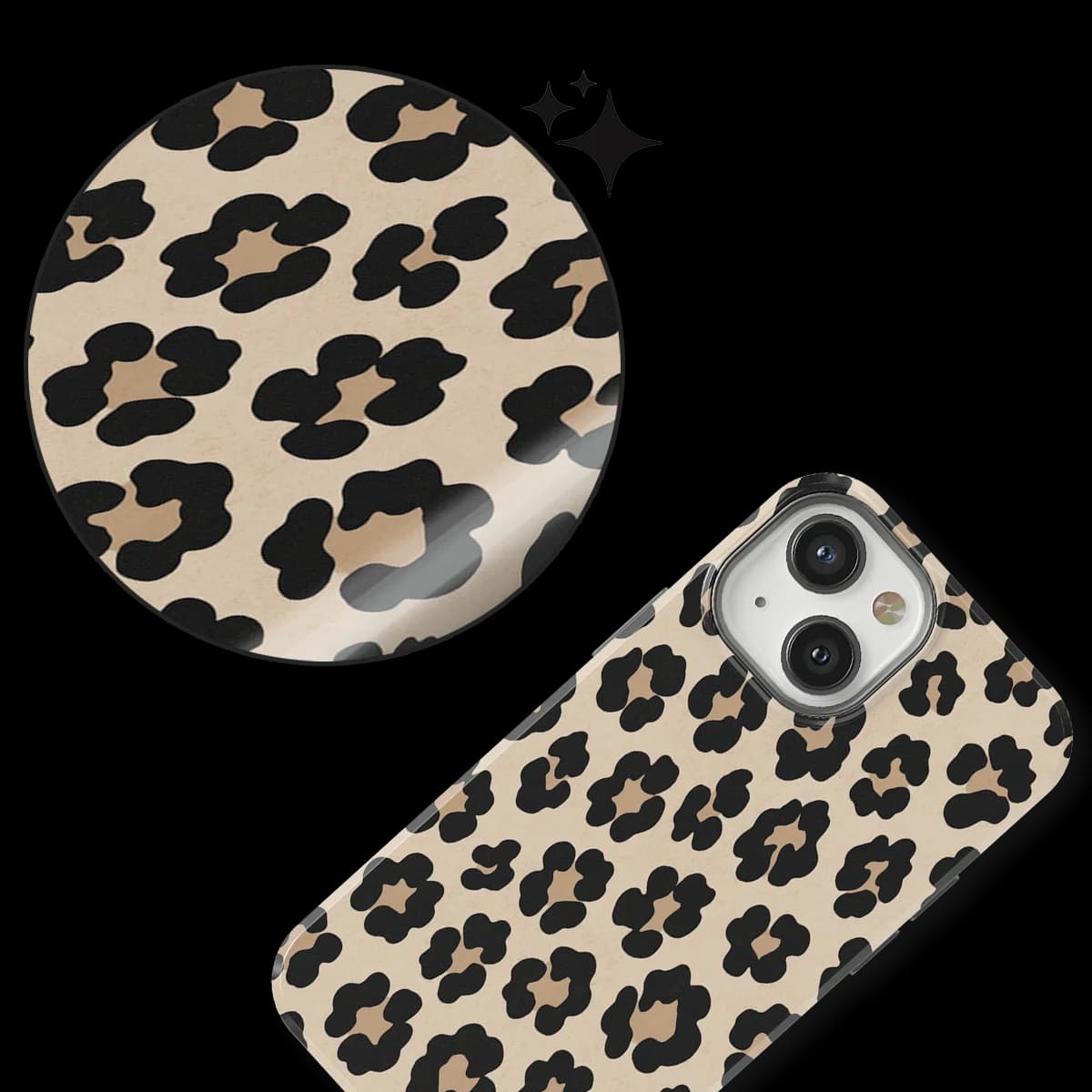 Animals - Leopard Light - Multicolor for iPhone 12 Mini