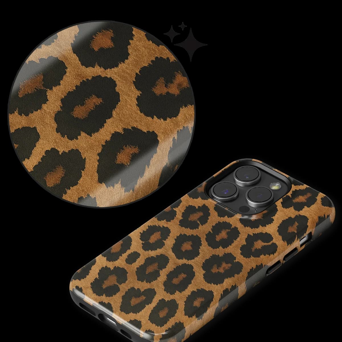 Animals - Leopard Dark - Multicolor for iPhone 14 Pro Max