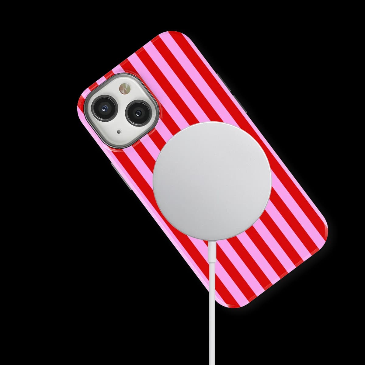 Stripes - Candy Stripes - Red/Pink/Multicolor for iPhone 12