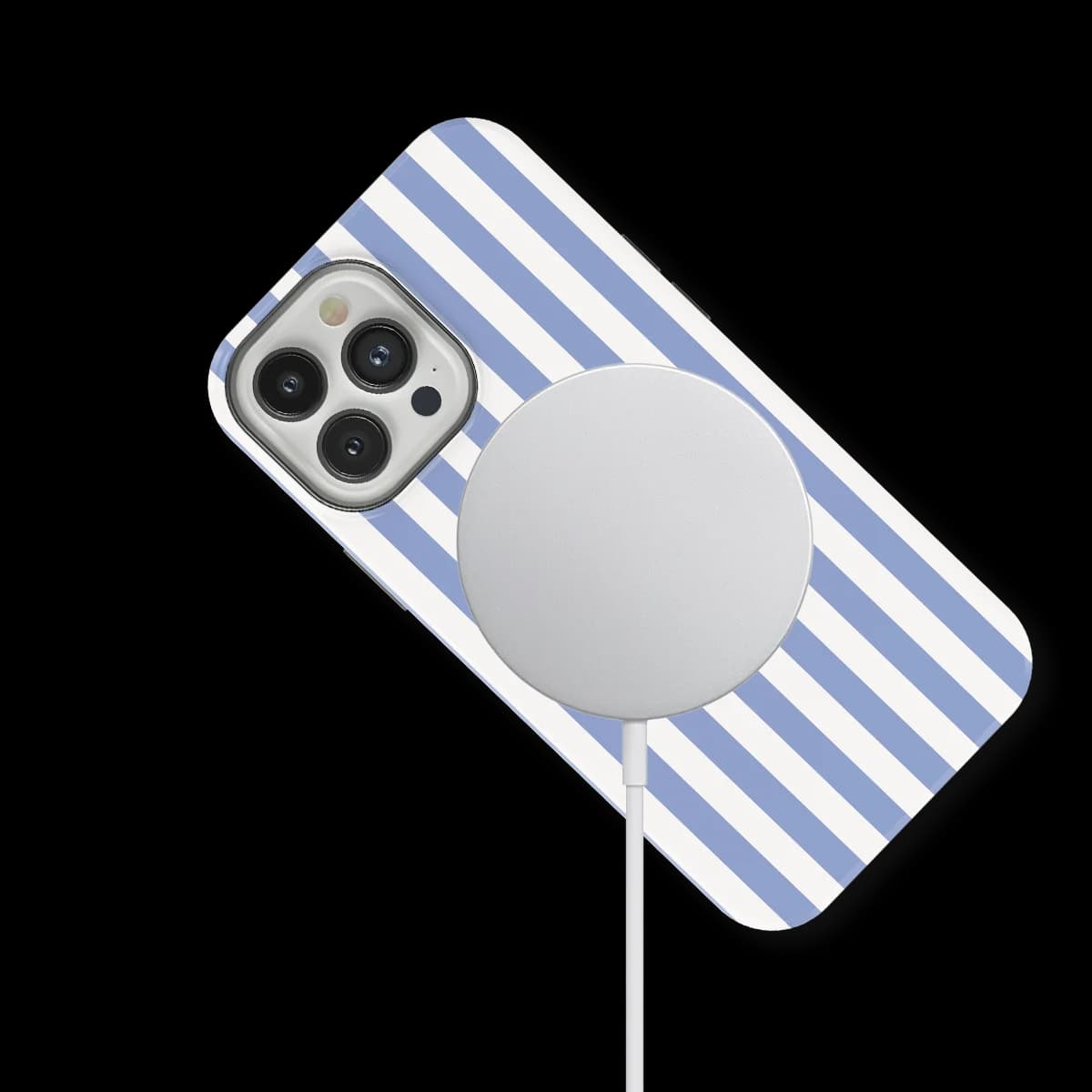 Stripes - Ocean Lane - White/Blue/Multicolor for iPhone 12 Pro