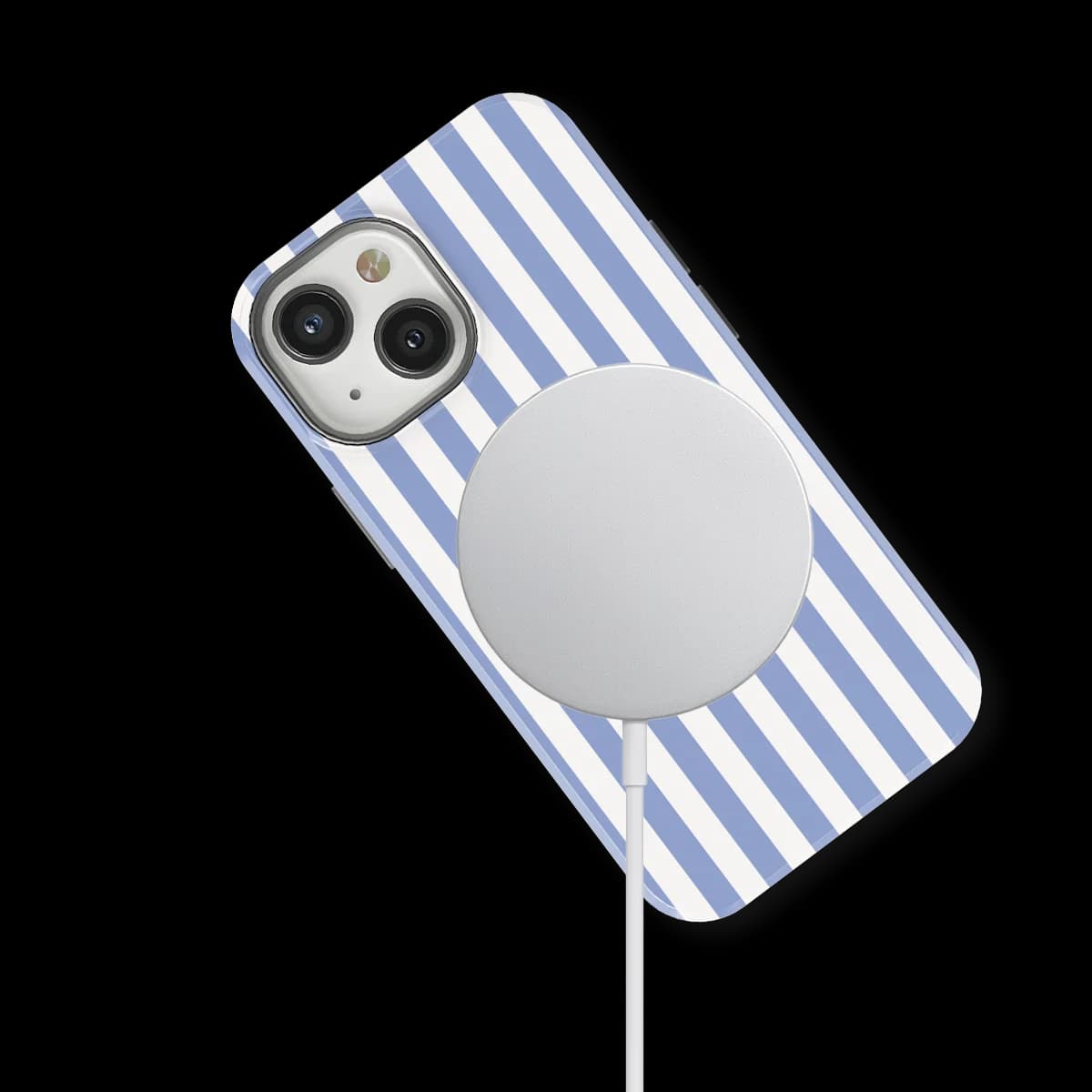 Stripes - Ocean Lane - White/Blue/Multicolor for iPhone 13 Mini