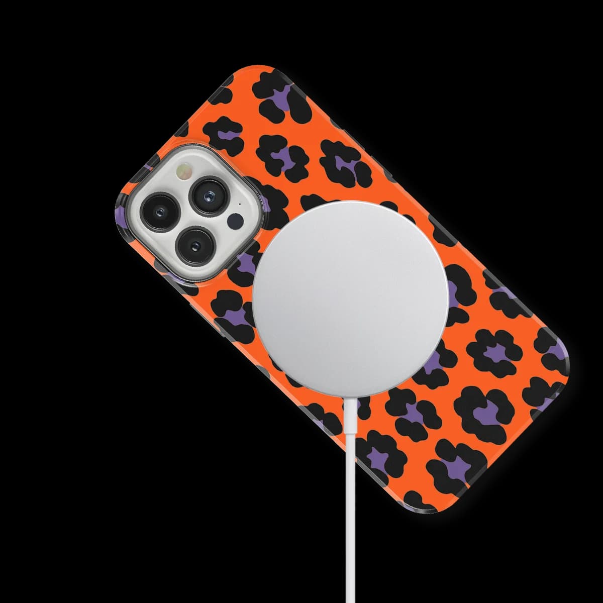 Animals - Bold Bite - Purple/Orange for iPhone 13 Pro