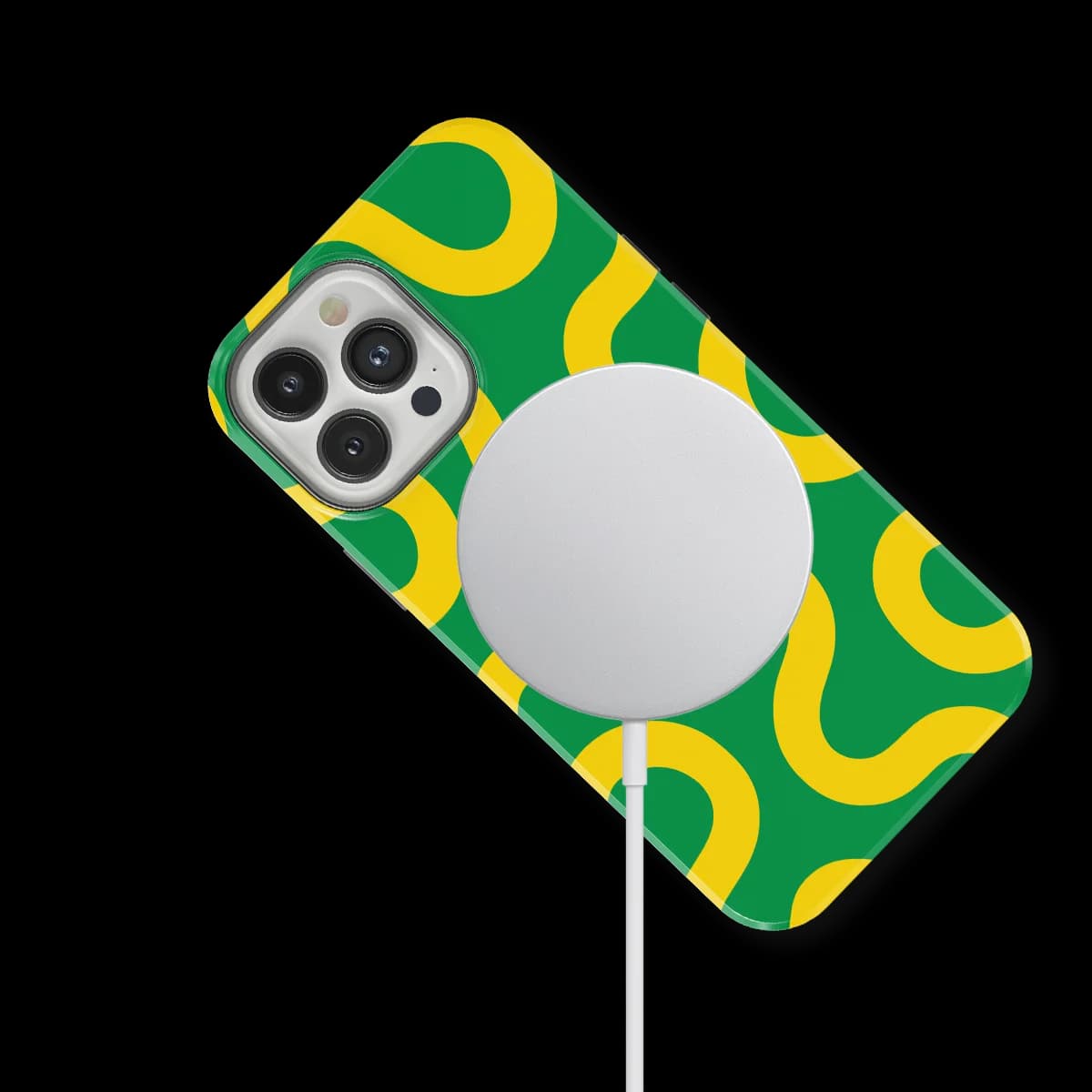 Motion Flow - Reggae Flow - Green/Yellow for iPhone 13 Pro