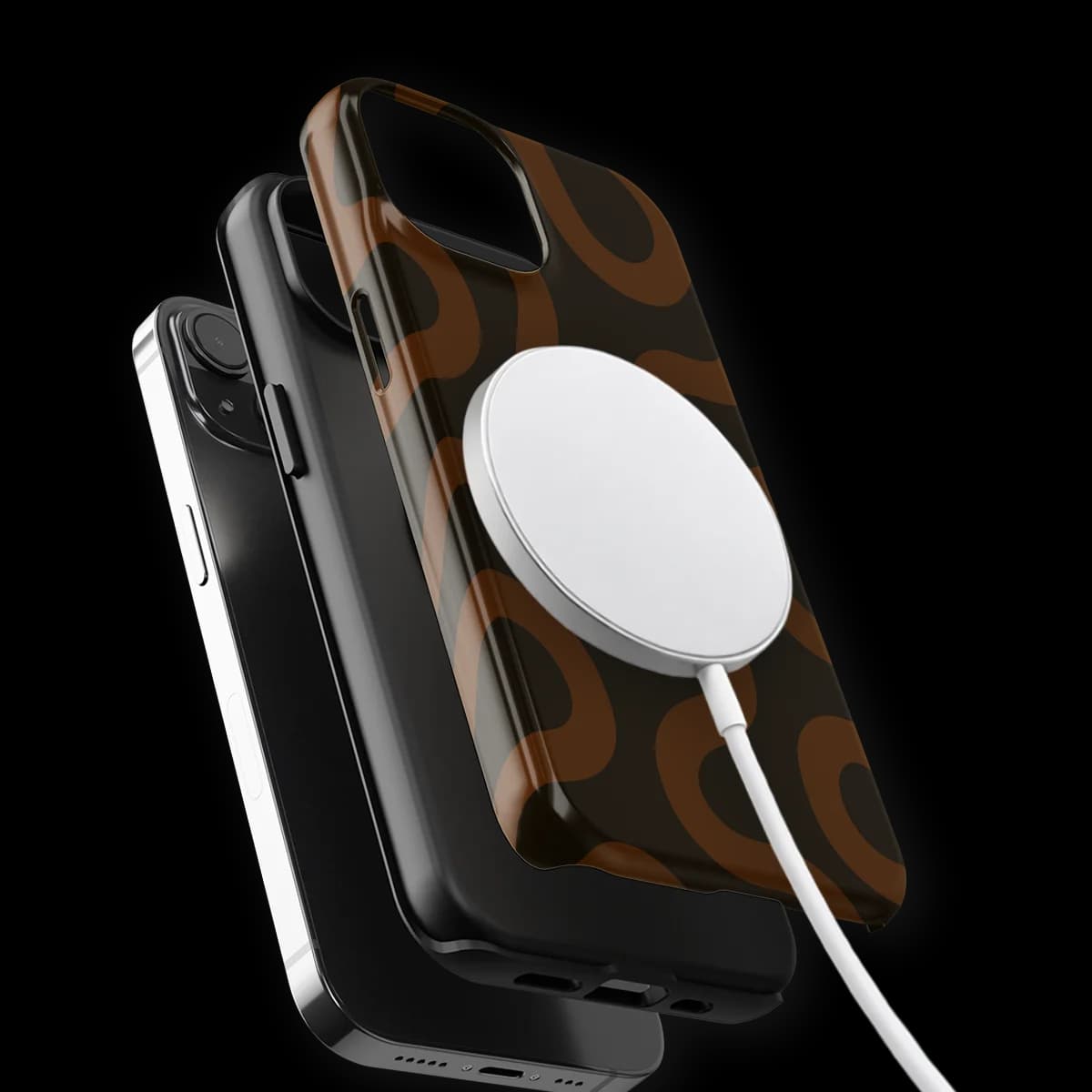 Motion Flow - Fluid Roots - Brown/Orange for iPhone 14