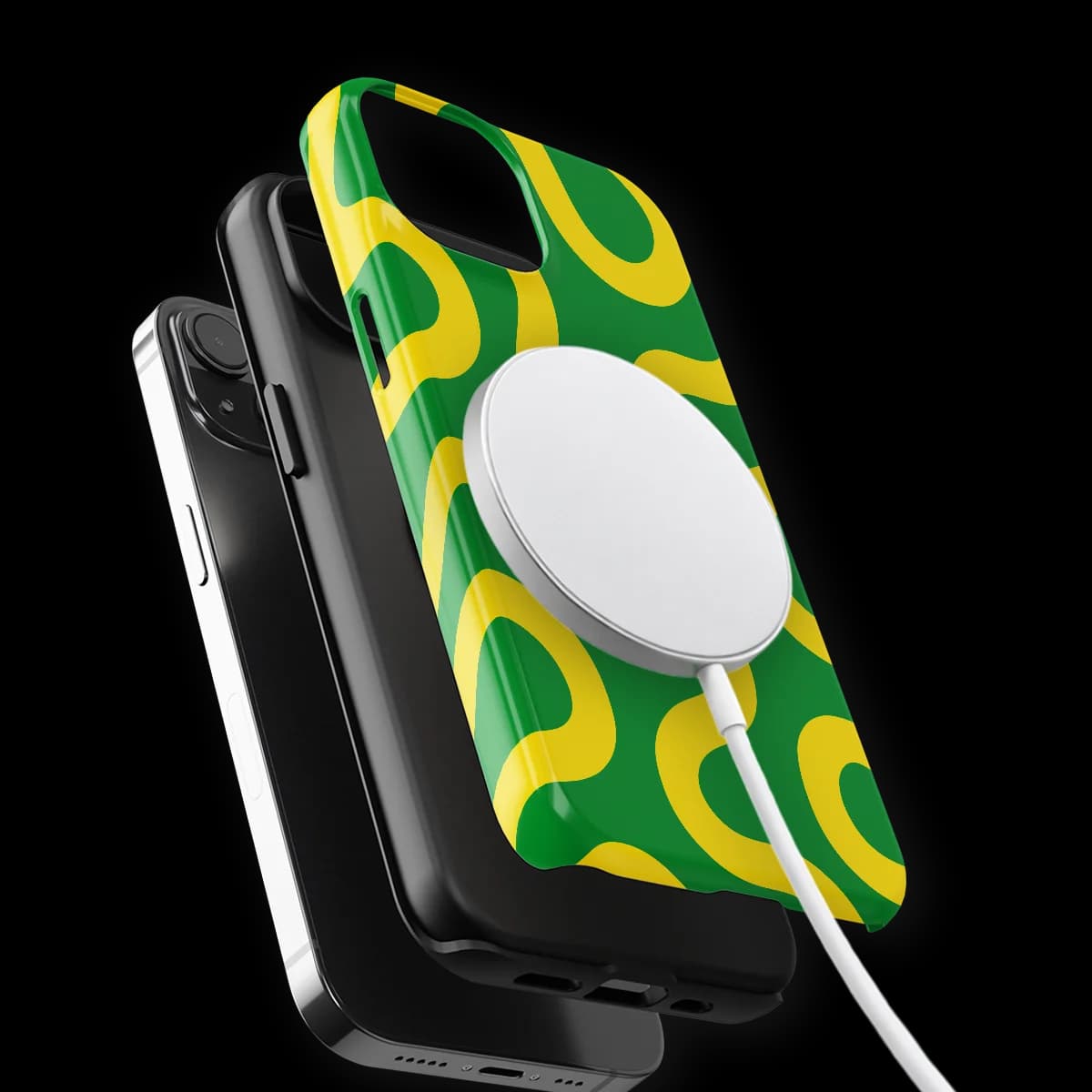 Motion Flow - Reggae Flow - Green/Yellow for iPhone 14