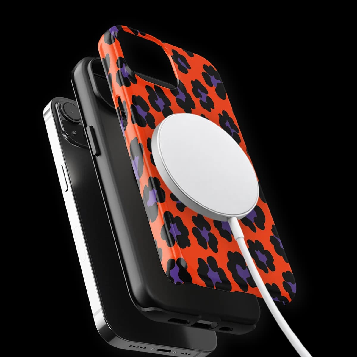 Animals - Bold Bite - Purple/Orange for iPhone 15