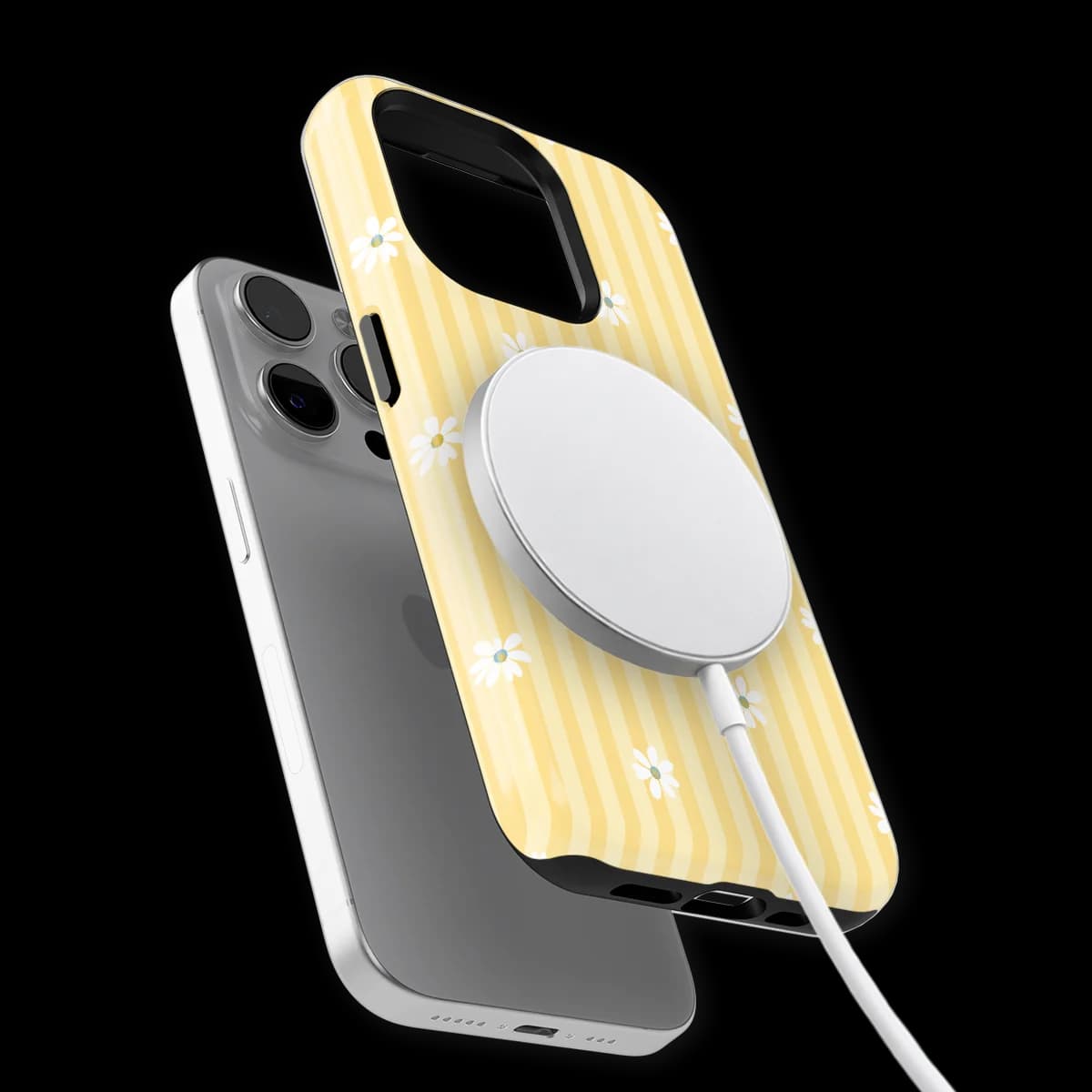 Happy Stripes - Lemon Sorbet - Yellow for iPhone 15 Pro Max