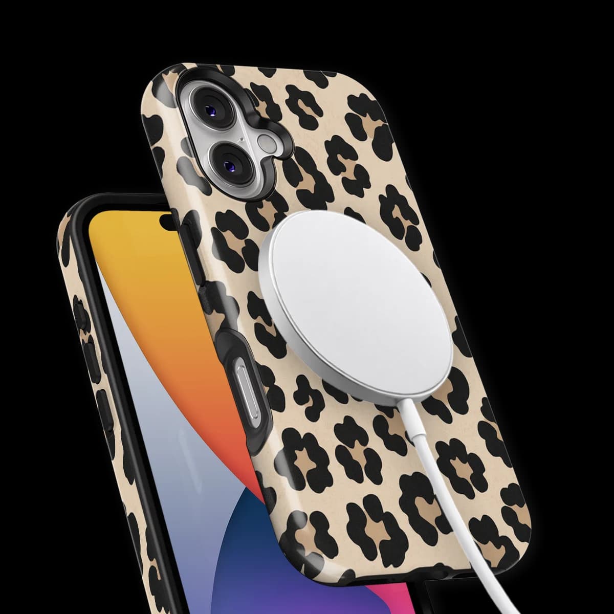 Animals - Leopard Light - Multicolor for iPhone 16 Plus