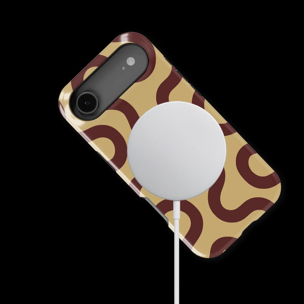 Motion Flow - Cocoa Curve - Beige/Brown for iPhone 17 Air