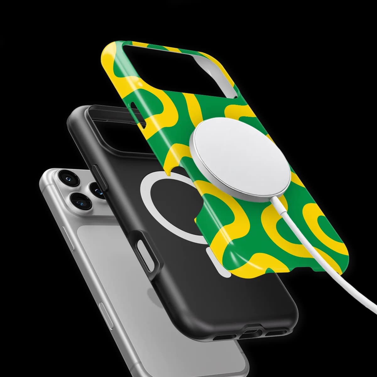 Motion Flow - Reggae Flow - Green/Yellow for iPhone 17 Pro Max