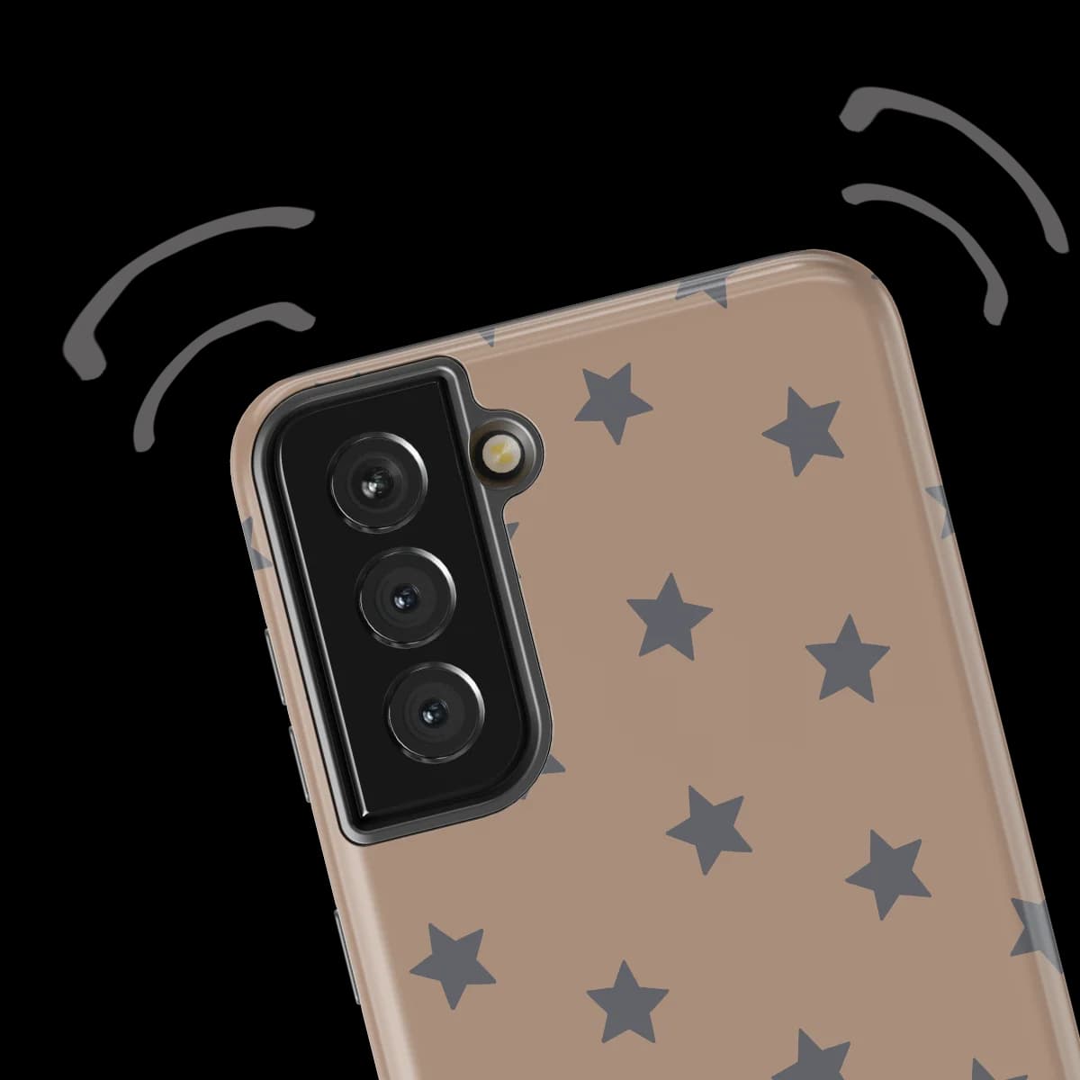Starline - Mocha Stars - Brown/Grey/Multicolor for Galaxy S21 FE