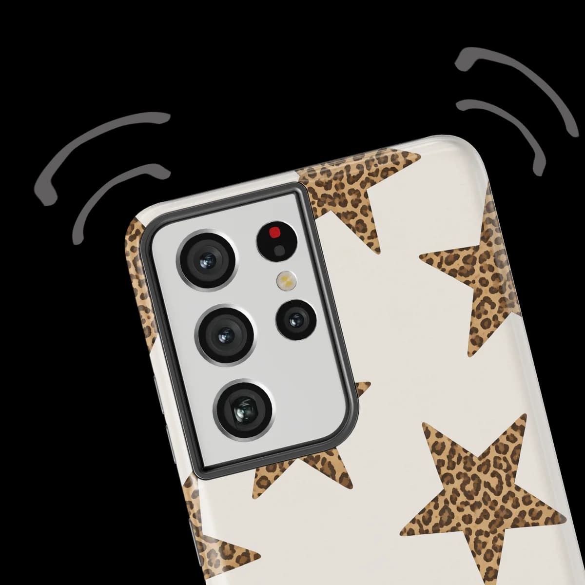 Starline - Leopard Glow - White/Brown/Multicolor for Galaxy S21 Ultra