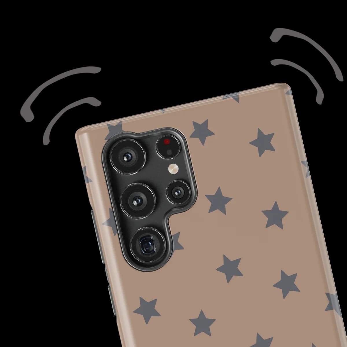 Starline - Mocha Stars - Brown/Grey/Multicolor for Galaxy S22 Ultra