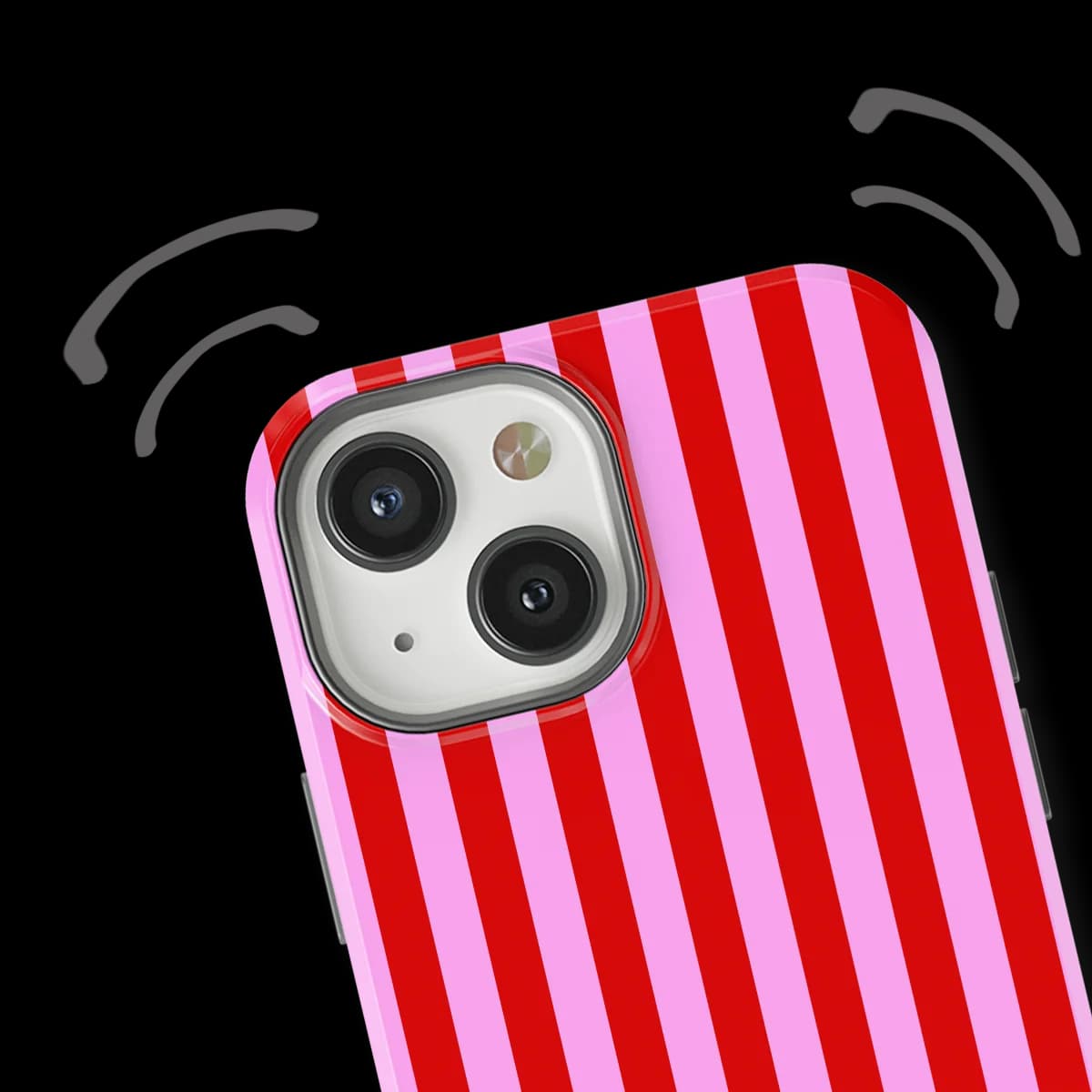 Stripes - Candy Stripes - Red/Pink/Multicolor for iPhone 12 Mini