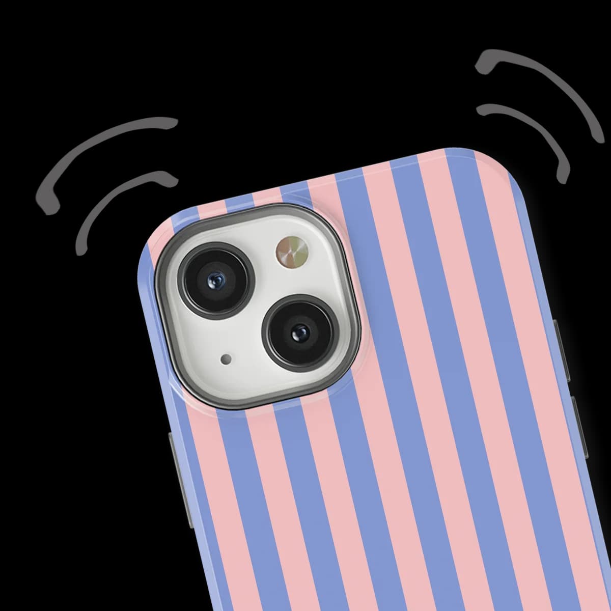 Stripes - Milkshake - Blue/Pink/Multicolor for iPhone 13