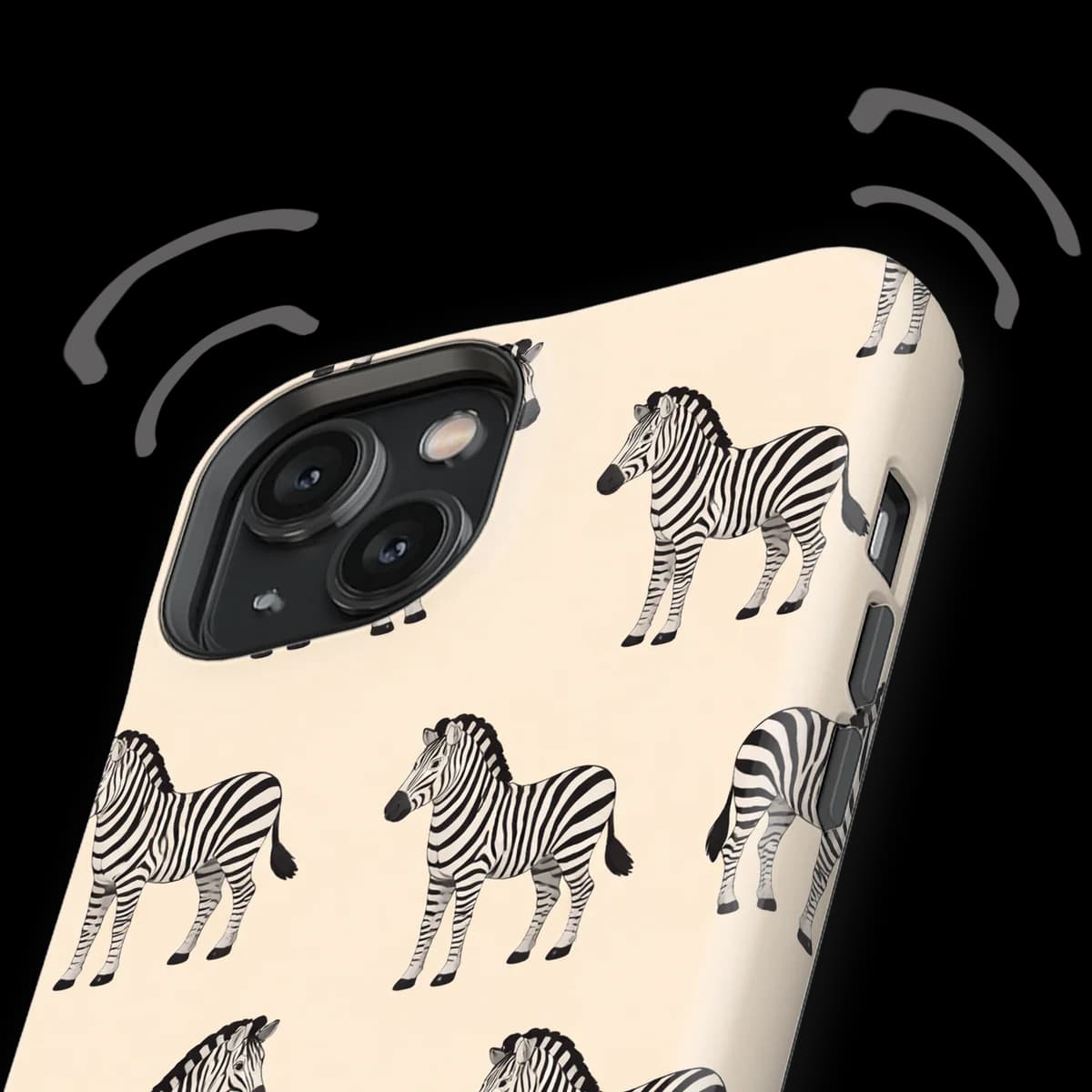 Safari - Zebra - White/Black for iPhone 14