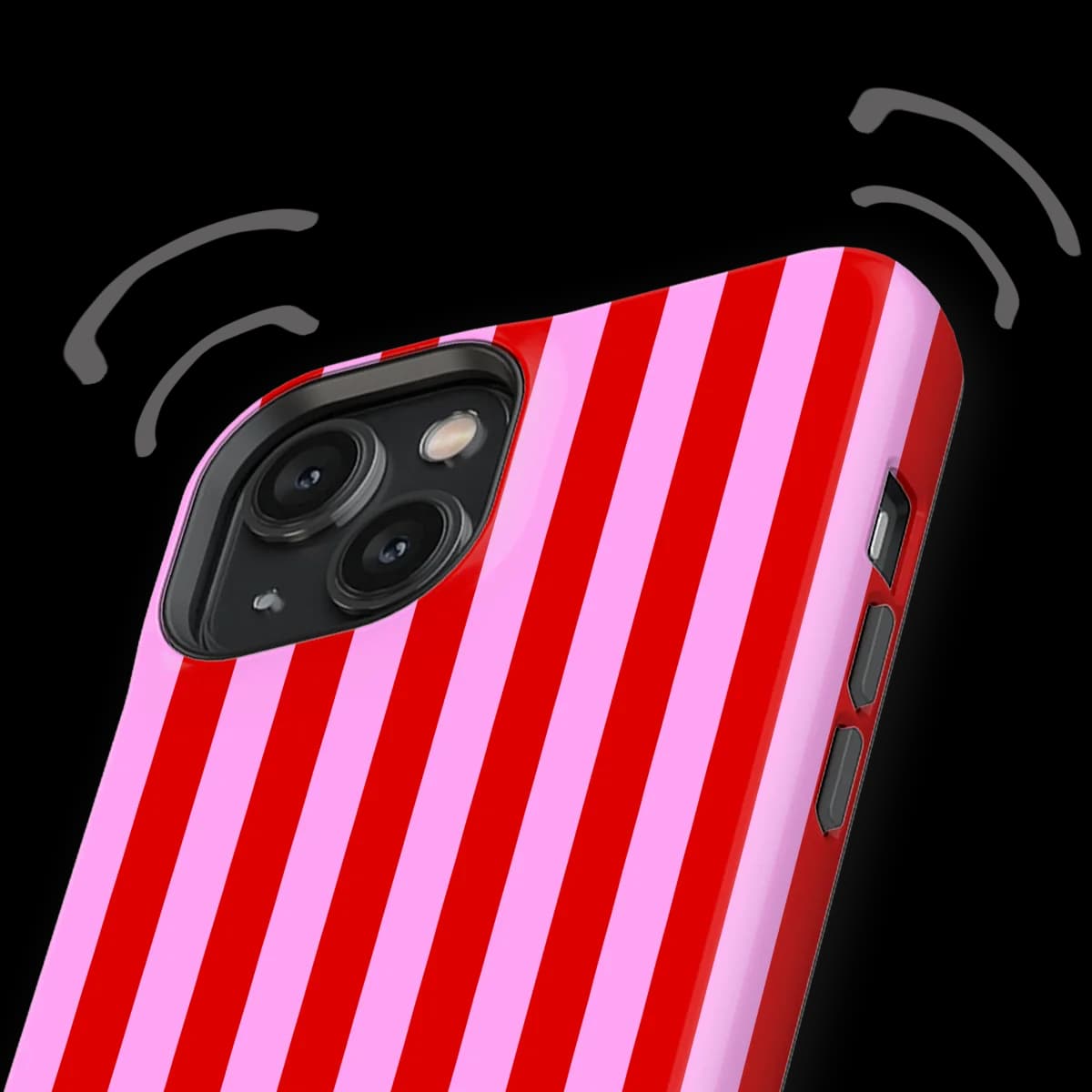 Stripes - Candy Stripes - Red/Pink/Multicolor for iPhone 14