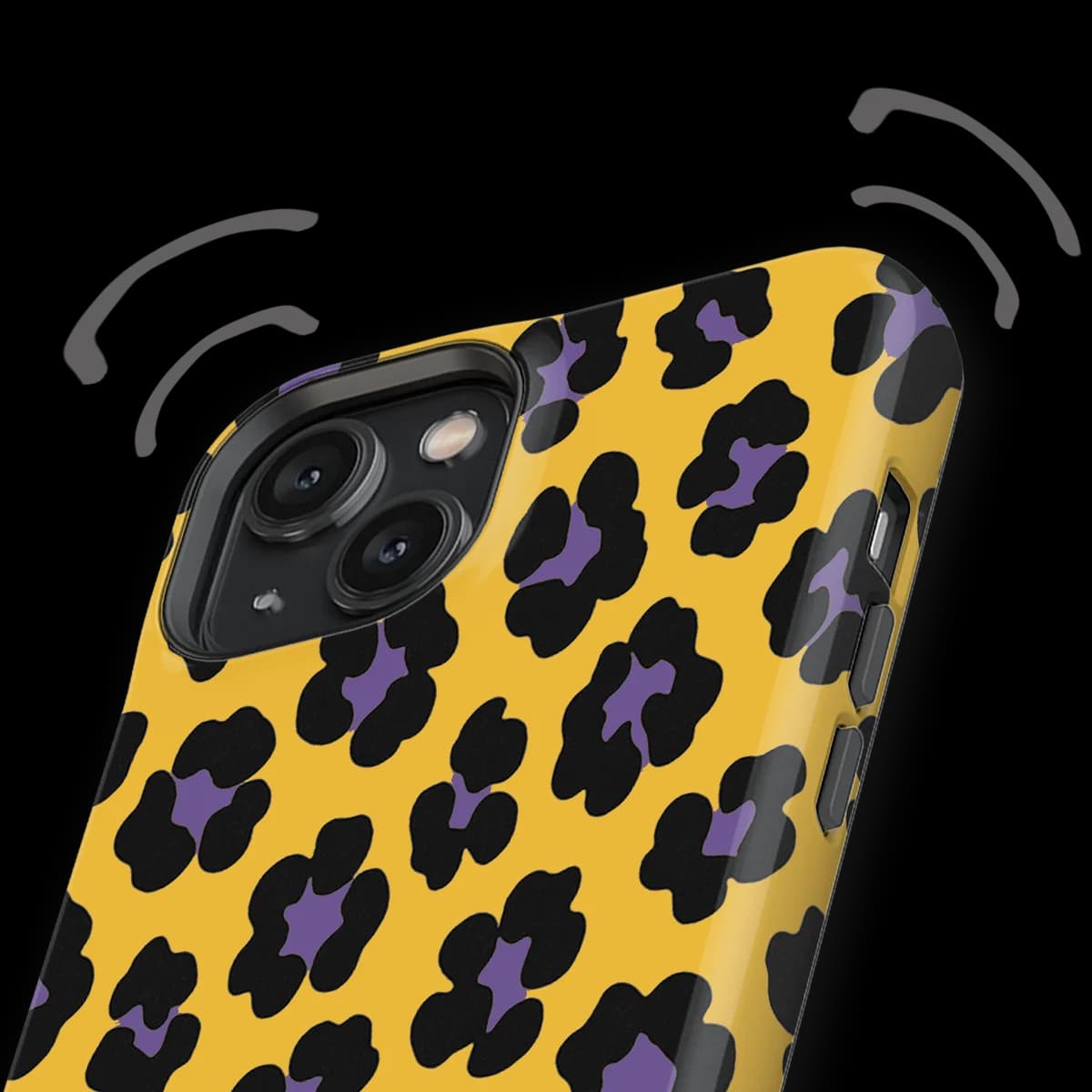 Animals - Wild Electric - Purple/Yellow for iPhone 15 Plus