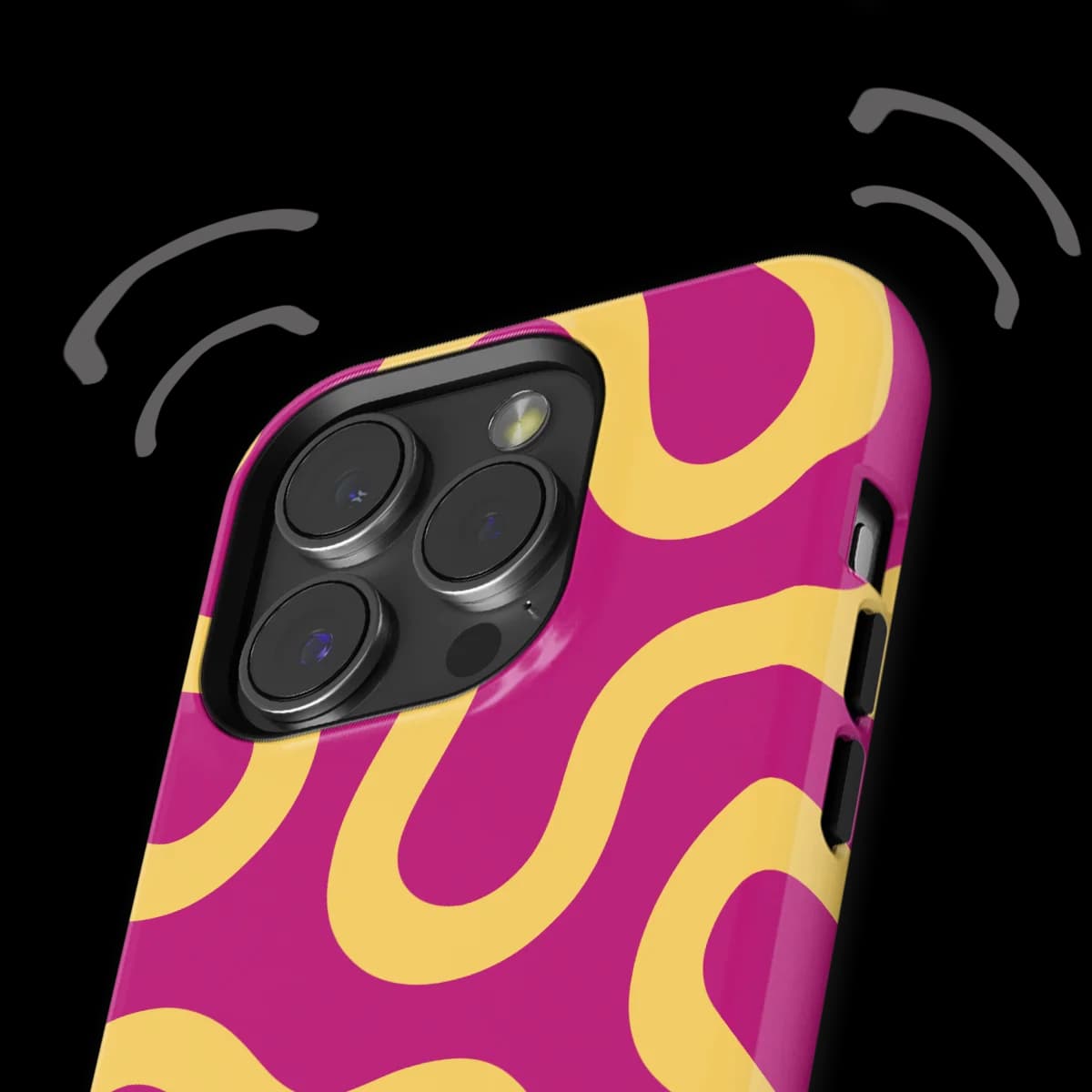 Motion Flow - Candy Current - Pink/Yellow for iPhone 15 Pro Max