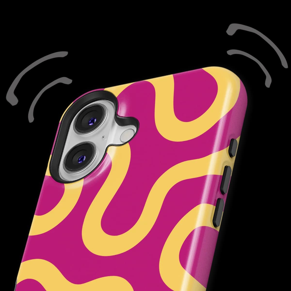 Motion Flow - Candy Current - Pink/Yellow for iPhone 16 Plus