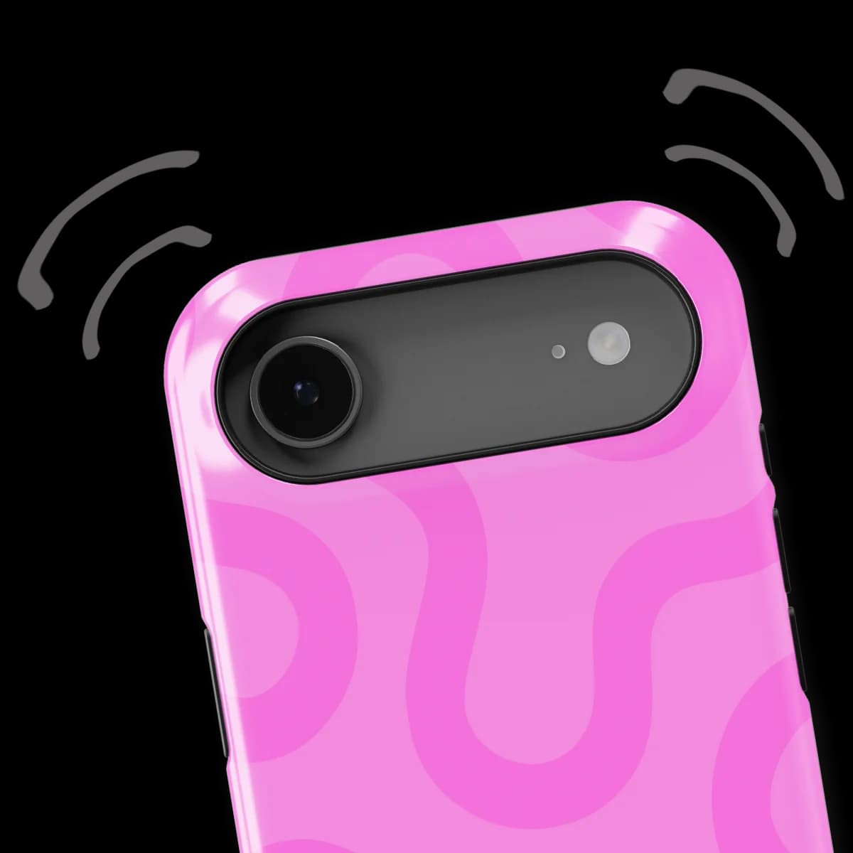 Motion Flow - Bubble Waves - Pink for iPhone 17 Air