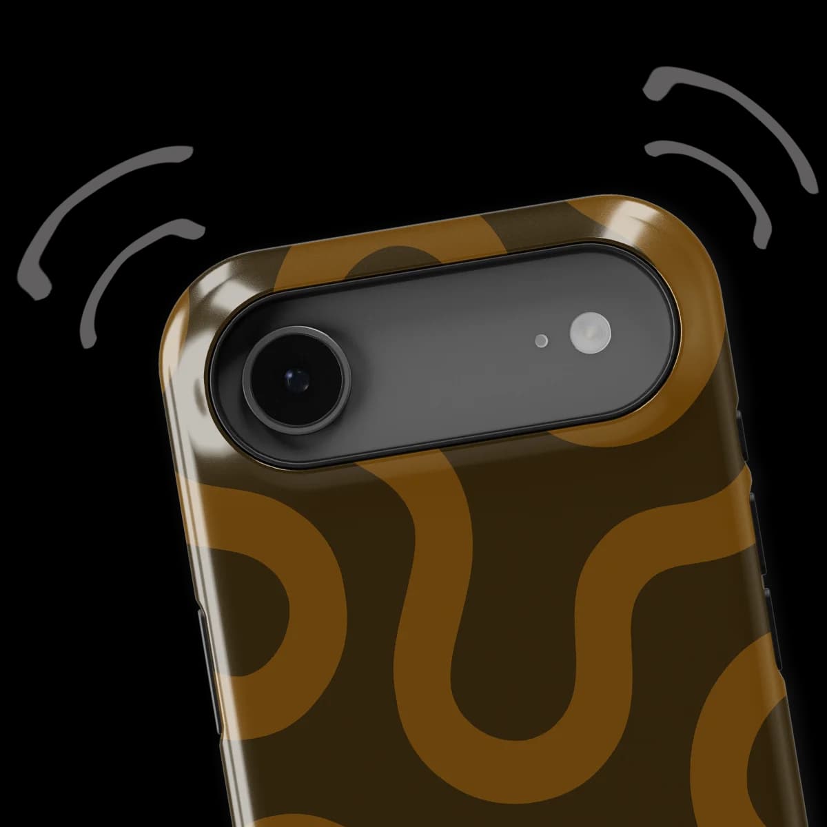 Motion Flow - Fluid Roots - Brown/Orange for iPhone 17 Air