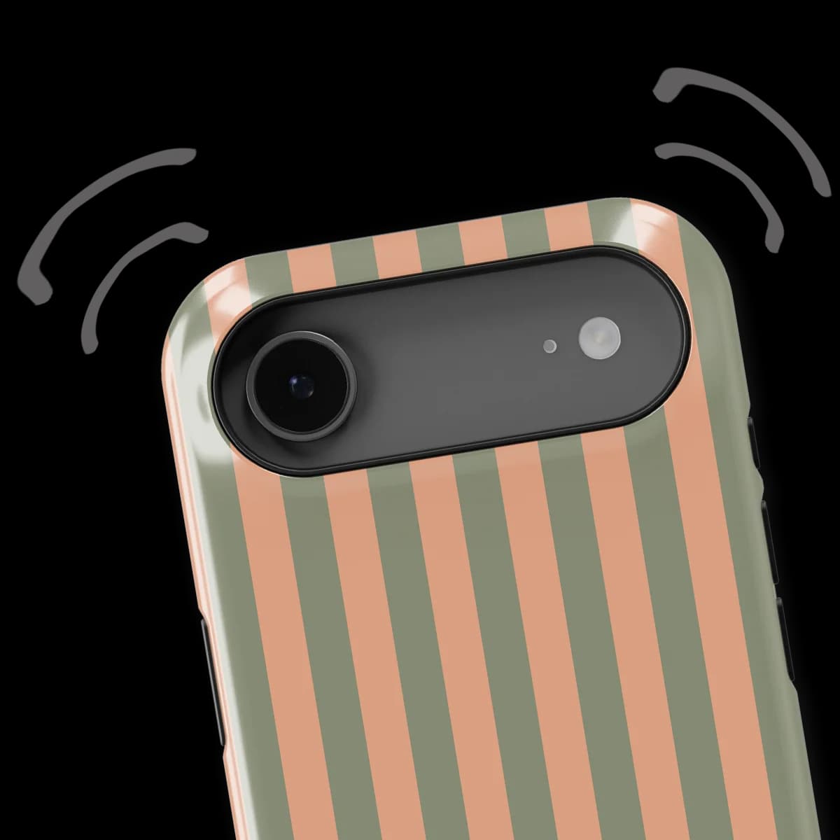 Stripes - Sweet Sage - Green/Pink/Multicolor for iPhone 17 Air