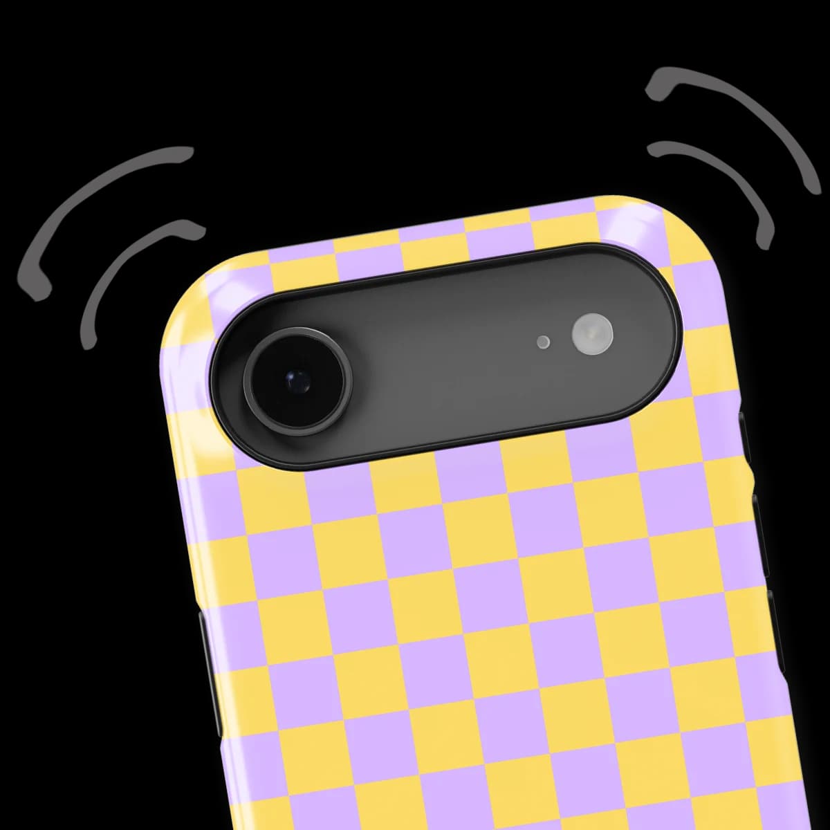 Tiny Squares - Lilac Lemonade - Yellow/Purple/Multicolor for iPhone 17 Air