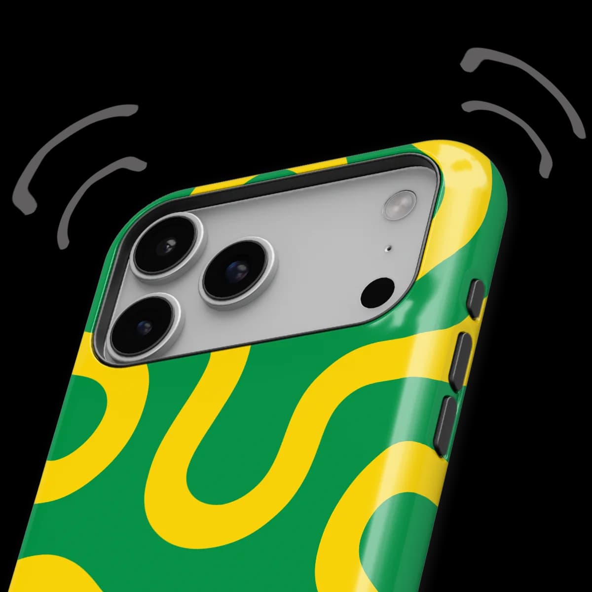 Motion Flow - Reggae Flow - Green/Yellow for iPhone 17 Pro
